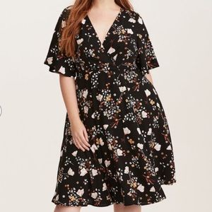 NWT Torrid faux wrap dress size 3X